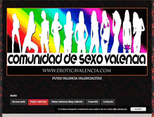Tablet Screenshot of eroticavalencia.com